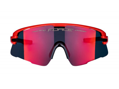 FORCE Ambient szemüveg, piros/szürke/piros tükröződő lencsék