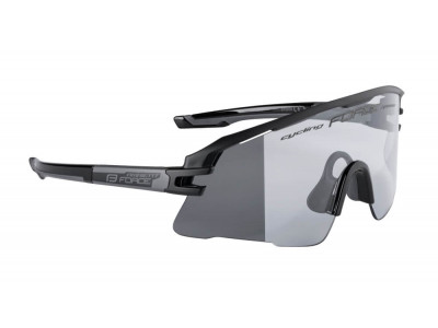 Force Ambient cyklistické okuliare čierna/sivá, fotochromatické sklá