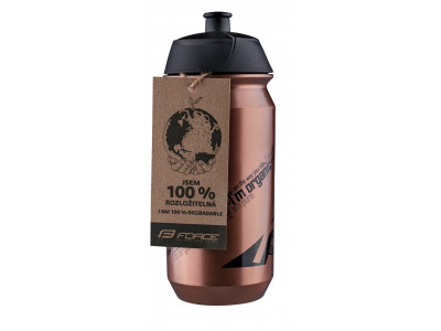 FORCE Bio bottle, 0.5 l, bronze/black
