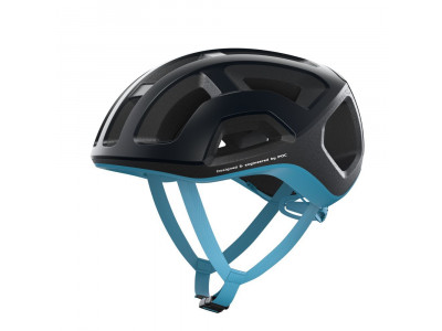 POC Ventral Lite helmet, Uranium Black/Basalt Blue Mat