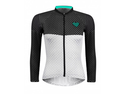 Force Points women&amp;#39;s jersey, black/white/turquoise