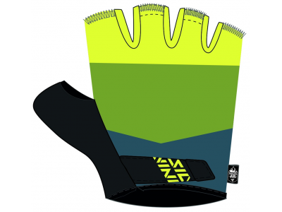 SILVINI Anapo gloves, black/lime