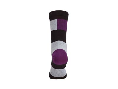 SILVINI Bardiga socks, black/plum