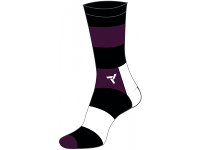 SILVINI Bardiga ponožky, black/plum