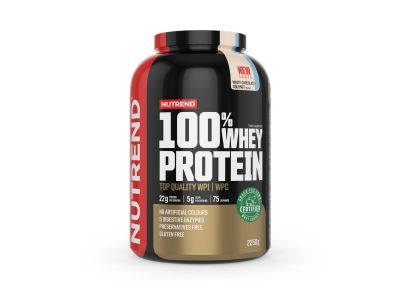 NUTREND 100% WHEY PROTEIN, white chocolate + cocolockring