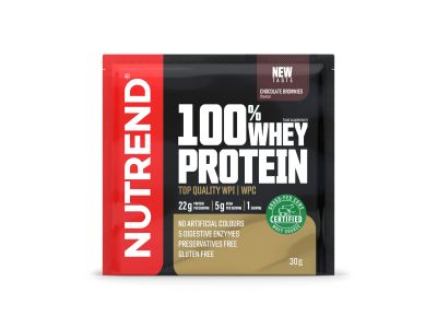 NUTREND 100% WHEY PROTEIN, chocolate brownies