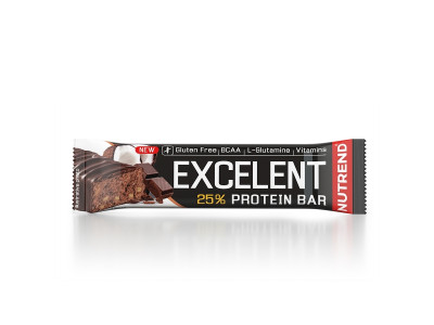 Nutrend EXCELENT PROTEIN BAR - chocolate + coconut