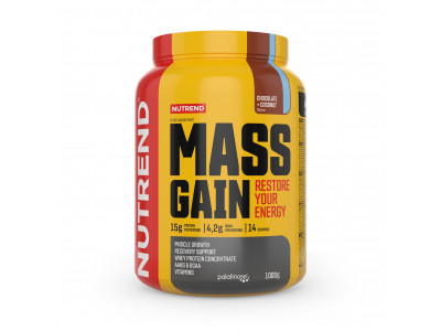 NUTREND MASS GAIN, chocolate + cocolockring