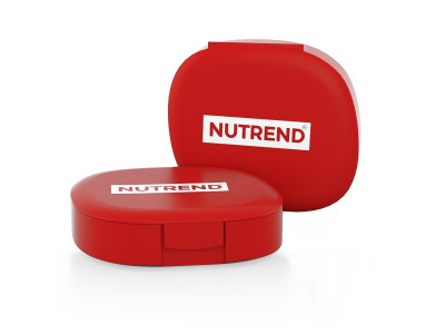 Nutrend PILL BOX - red