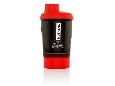 NUTREND NUTREND SHAKE, 300 ml + container - black and red 