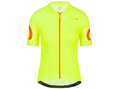 Koszulka rowerowa Briko GRANFONDO 2.0, neonowa midnight lime