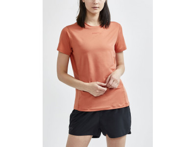 T-shirt damski CRAFT ADV Essence SS, pomarańczowy