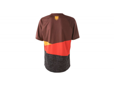 Yeti Alder jersey, maroon abstract