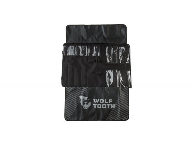 Wolf Tooth Travel Tool Wrap szerszámtáska fekete