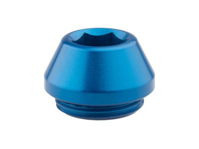 Wolf Tooth WT Boost fixed axle cover, blue