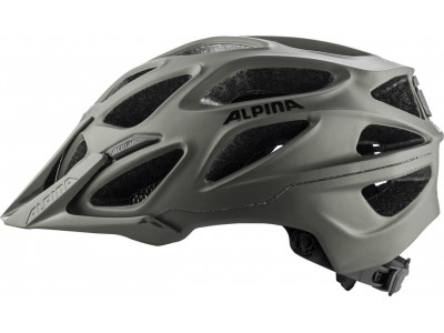 ALPINA MYTHOS TOCSEN coffee-gray cycling helmet