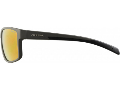 ALPINA brýle Nacan I HM antracitové mat, skla: Hicon zlaté zrcadlové