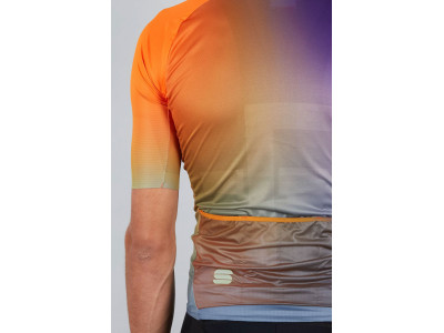 Koszulka rowerowa Sportful Bomber w kolorze pomarańczowo-fioletowym