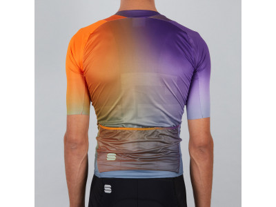 Sportful Bomber jersey, orange/purple