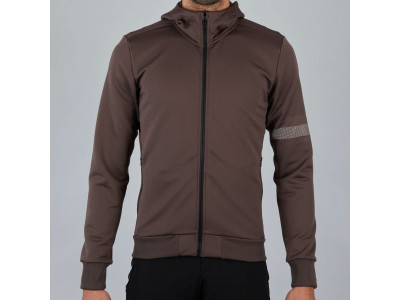 Sportful Giara cycling hoodie brown