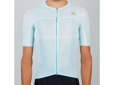 Koszulka rowerowa Sportful Light w kolorze jasnoniebieskim/białym 