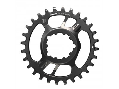 Sram X-Sync Direct Mount Steel chainring 6mm Offset 28z.