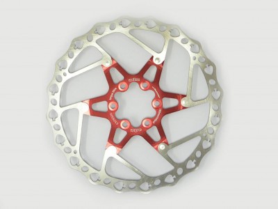 A2Z ATS 180 mm disc brake rotor red