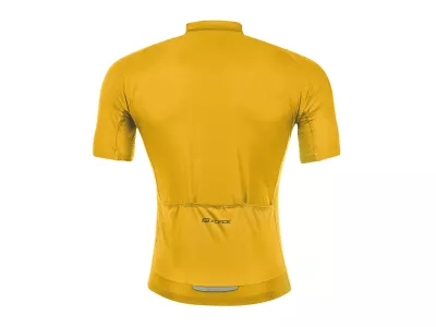 Koszulka rowerowa FORCE Pure, żółta