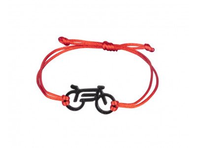 Force Bike náramok čierno-červený