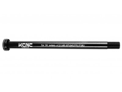 Kcnc KQR08 Shimano E-Thru Boost 12x148 zadní osa, 167 mm