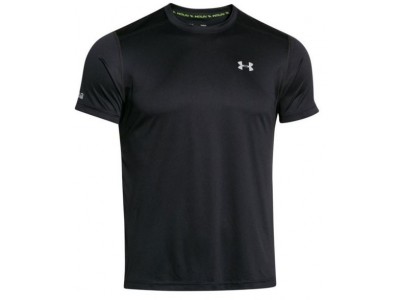 Under Armor UA Heatgear Coldblack Run men&#39;s functional t-shirt black