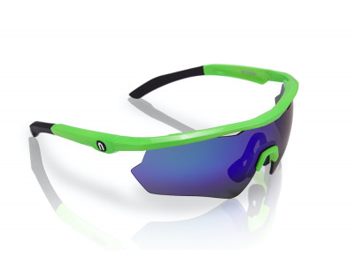 Neonowe okulary STORM Green Mirrortronic Green