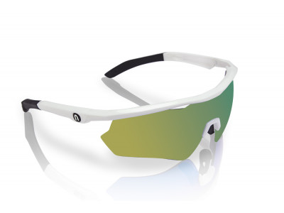 Neonbrille STORM White Mirrortronic Gold