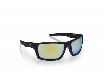 Neon DEEP Fekete szemüveg, Mirrortronic Gold