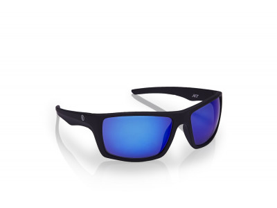 Neonowe okulary DEEP Black Mirrortronic Blue
