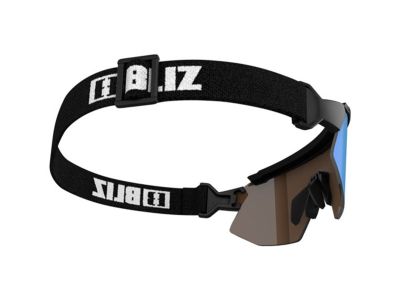 Bliz Breeze glasses, matt black brown/blue multi/orange cat.3