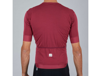 Sportful Monocrom dres, tmavě červený