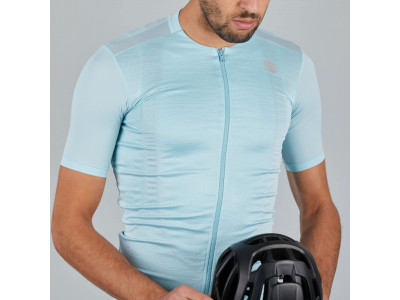 Koszulka rowerowa Sportful Supergiara w kolorze jasnoniebieskim 