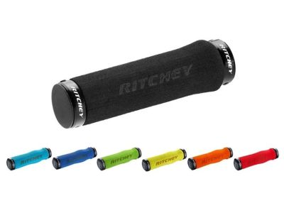 Ritchey WCS Ergo Lock foam grips, 133 g, green