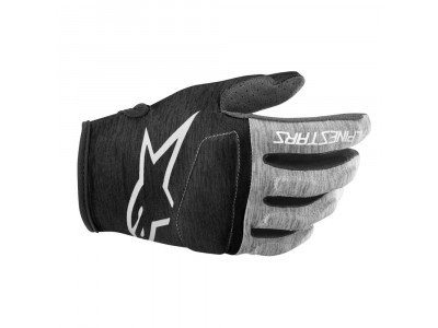 Alpinestars Racer children&#39;s gloves Black/Melange Gray/White