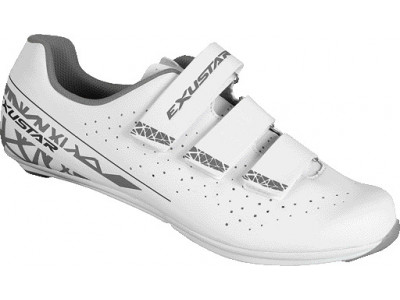 Buty rowerowe szosowe Exustar ROAD SR456 białe