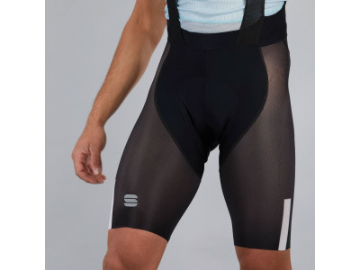 Sportful AIR Ltd Shorts mit Hosenträgern schwarz/weiß