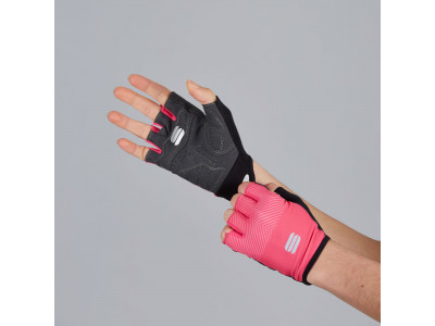 Sportful Race dámske rukavice ružové 