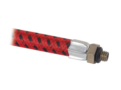 FORCE MOTO hose with end, thread M6