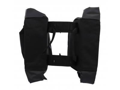 XLC V-light Rolltop Doppeltasche schwarz