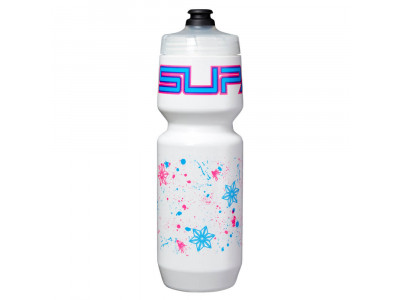 Supacaz bottle, 0.77 l, Neon Pink/Neon Blue Splat