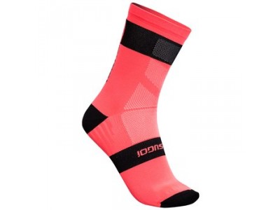 Sugoi RS Crew ponožky ružová/čierna