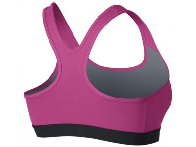 Nike Pro Classic women&#39;s sports bra purple / black
