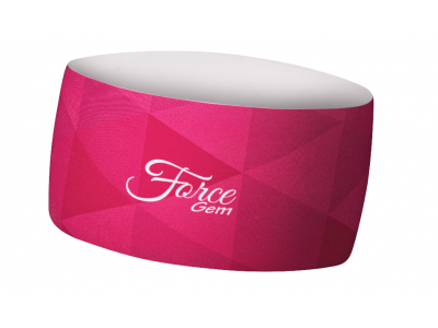 FORCE GEM headband, not tapered, pink