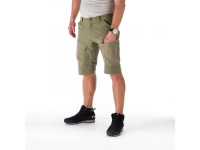 Northfinder TRAVIS adventure combi shorts, grey-green